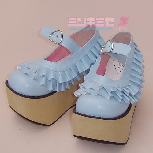 Ruffle Rocking Horse Shoes